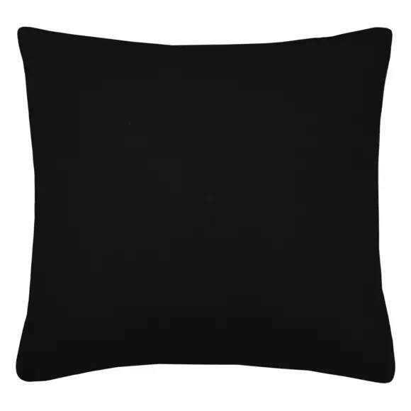 Coussin carré (50 cm) Duo Noir 2