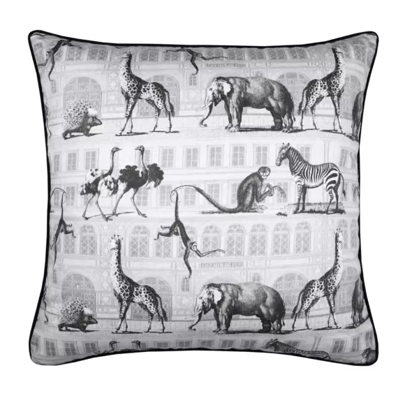 Coussin carré (60 cm) Haussmann Gris 2