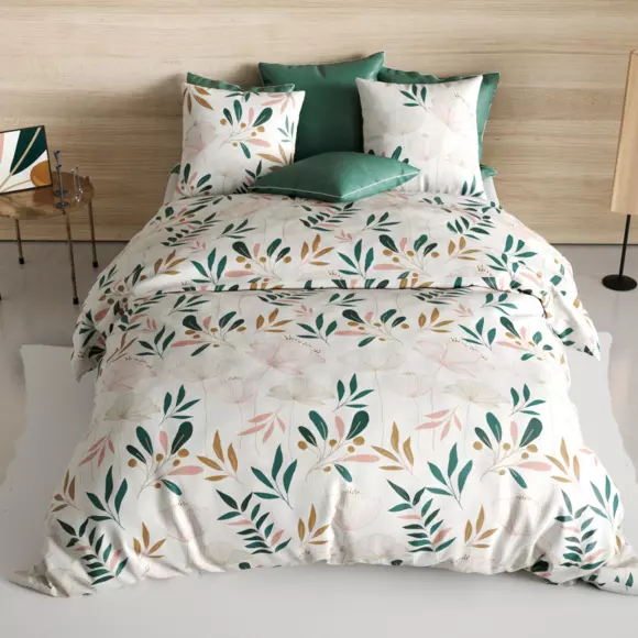 Housse de couette et deux taies coton (260 cm) Kano Multicolore 2