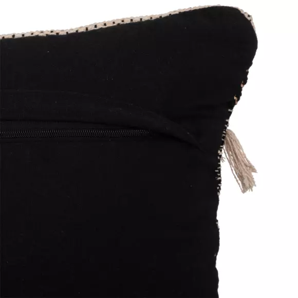 Cojín rectangular (58 cm) Edmo Negro 2