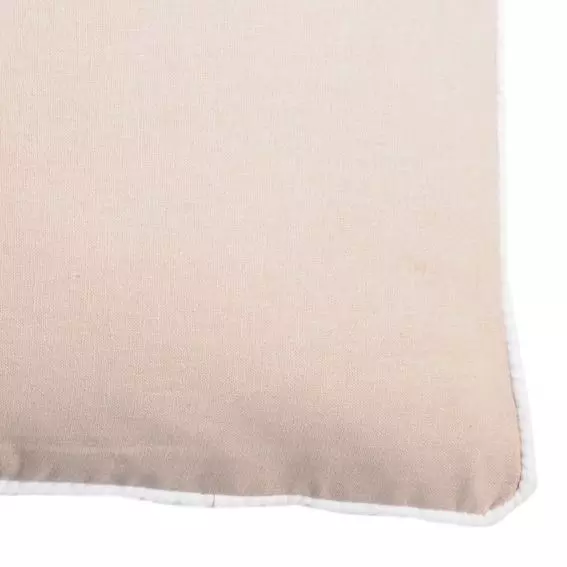 Coussin rectangulaire (50 cm) Duo Ecru 2