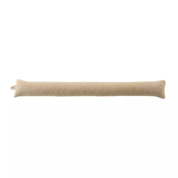 Coussin bas de porte bouclette Wooly Beige