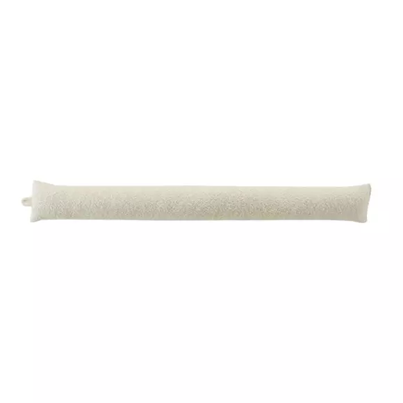 Zugluftstopper Bouclette Wooly Cremeweiß