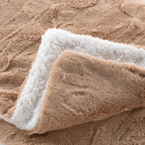 Manta piel sintética (150 cm) Foxy Topo