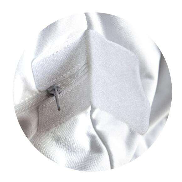 Coprimaterasso integrale anti-cimici del letto (180 cm) Ombeline Bianco 3