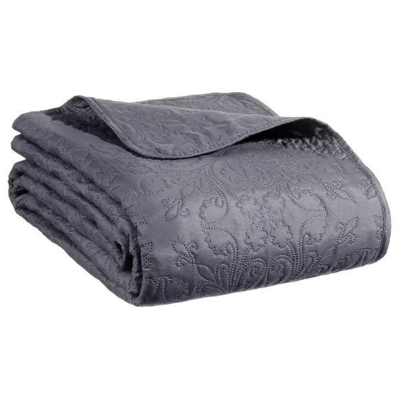 Colcha  y fundas para almohadas (240 x 260 cm) Arabesca Gris antracita 2