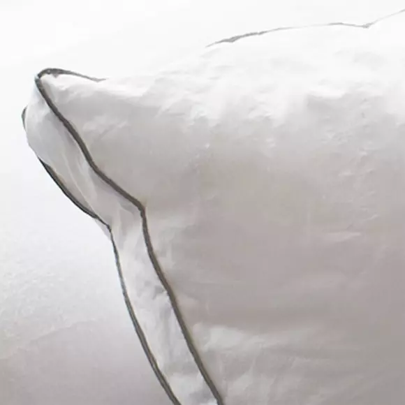 Oreiller carré (65 cm) Sensation Duvet Blanc 2