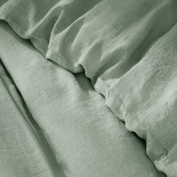 Bettbezug aus gewaschenem Leinen (260 cm) Louise Minttürkis 2