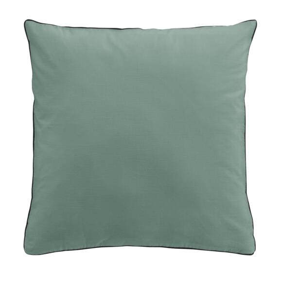 Bettwäsche aus gewaschener Baumwolle (260 cm) Linette Salbeigrün 3