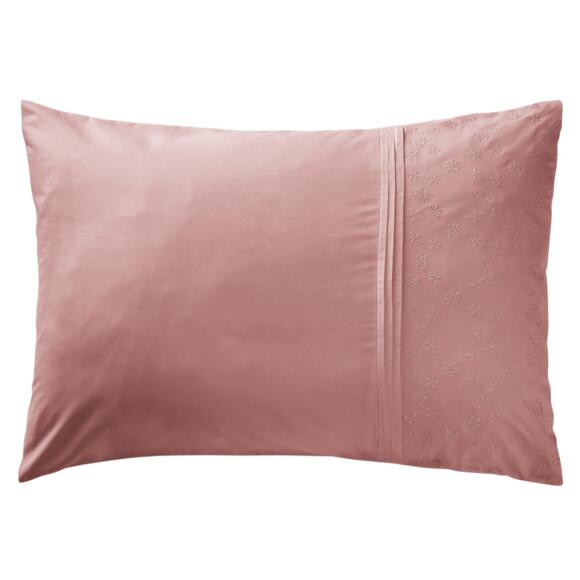 Funda para almohada rectangular en algodón (L70 cm) Jeanne Rosa palo 2