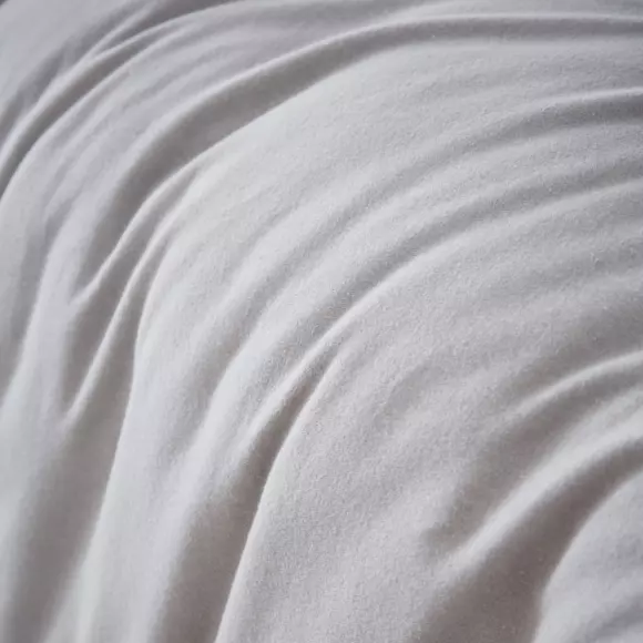 Copripiumino flanella di cotone (140 cm) Théa Grigio chiaro 3