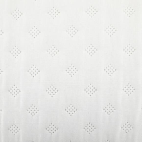 Bedsprei en kussenslopen (240 x 260 cm) Kalia Wit