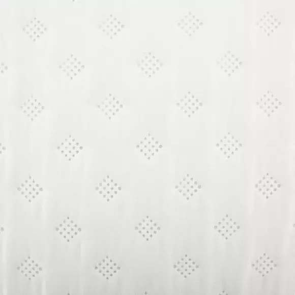 Couvre-lit et taies d'oreiller (240 x 260 cm) Kalia Blanc