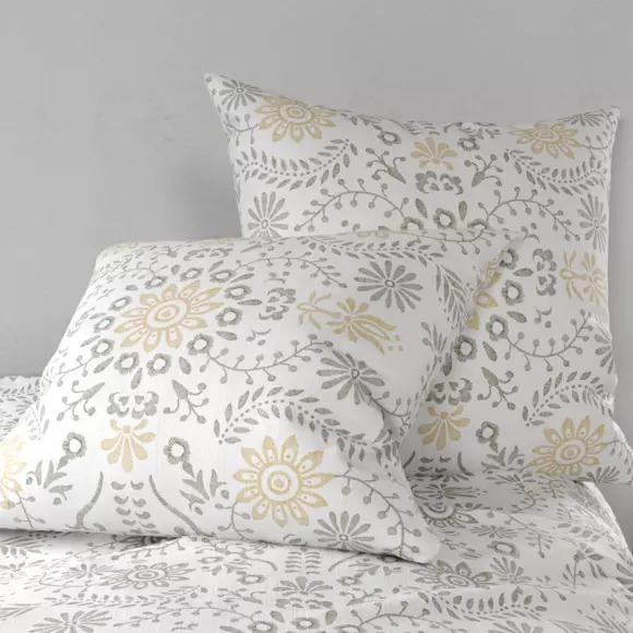 Funda Nórdica y dos fundas para almohada en algodón (260 cm) Vishka Beige 2