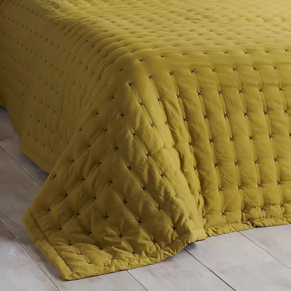 Couvre-lit (230 x 250 cm) Paloma Vert anis 2