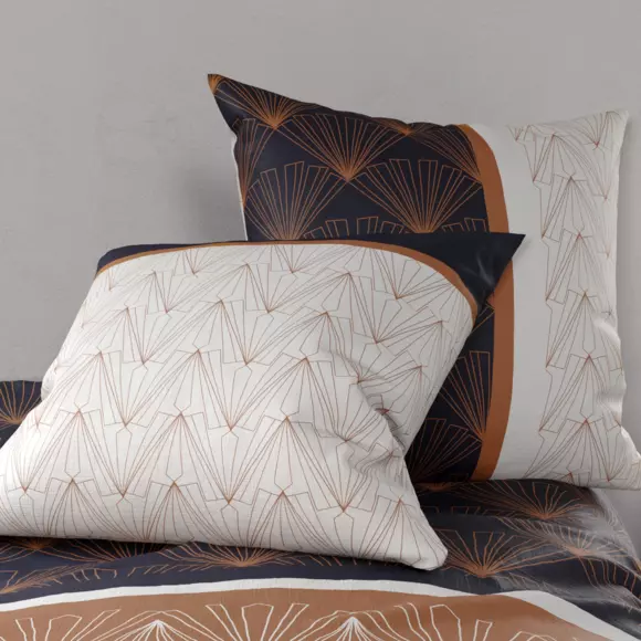 Funda Nórdica y una funda de almohada en algodón (140 cm) Toffee Beige 2