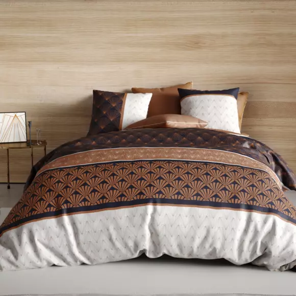 Funda Nórdica y una funda de almohada en algodón (140 cm) Toffee Beige 3