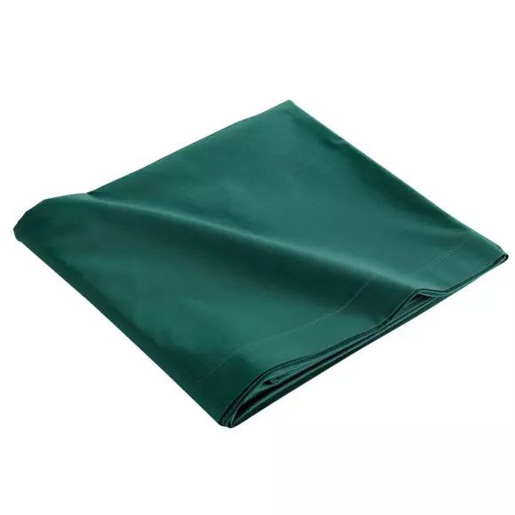 Sábana encimera en algodón bio (180 cm) Biolina Verde esmeralda 3