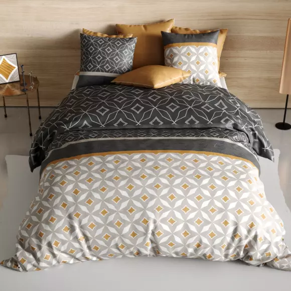 Funda nórdica y dos fundas de almohada en algodón (200 cm) Ota Multicolor 2