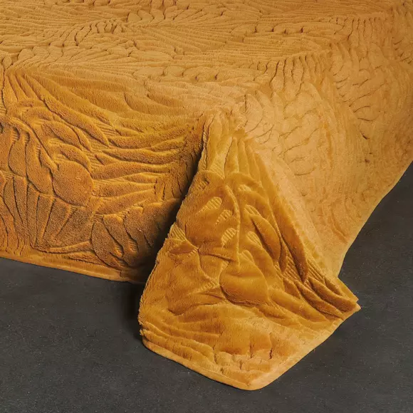 Bedsprei (240 x 260 cm) Grazie Okergeel 3
