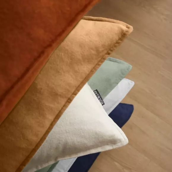 Federa rettangolare flanella di cotone (70 cm) Théa Camel 7