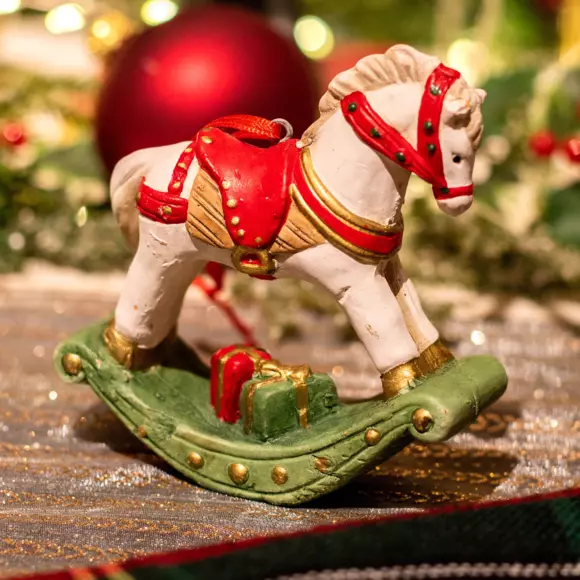 Caballo para colgar Lima Blanco 2