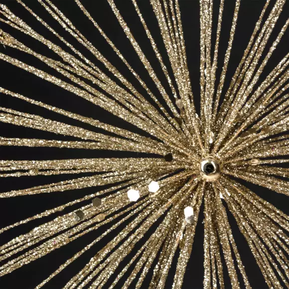 Estrella de Navidad para colgar Brillo de la galaxia Oro 2
