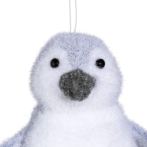 Pingouin de Noël à suspendre Pingou Blanc 127