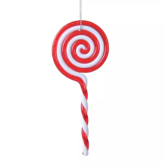 Lote de 2 caramelos Paletas espirales Rojo 2