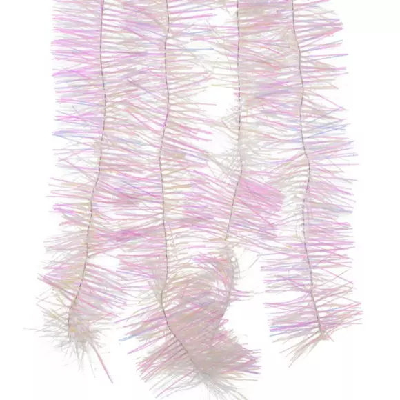 Guirnalda de Navidad (D7,50 cm) Alpine Blanco irisado
 2