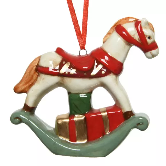 Cheval à suspendre Emil Rouge 2