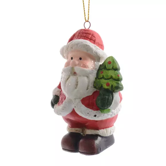 Père Noël à suspendre Titouan Rouge 2