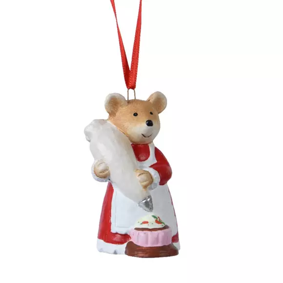 Souris de Noël Malissa Multicolore