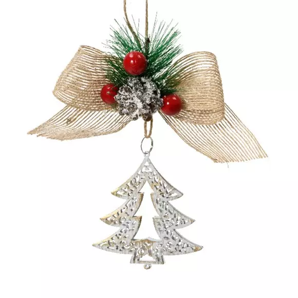 Adorno para colgar Árbol decorado de Navidad Multicolor