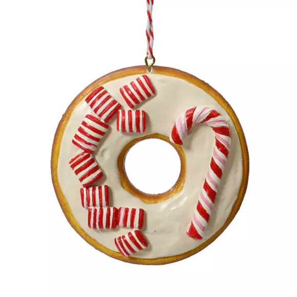 Suspension Donut bonbons Rouge