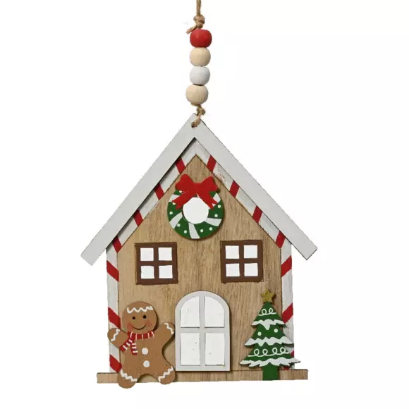 Casita Mr Pain d'épice para colgar Multicolor 2