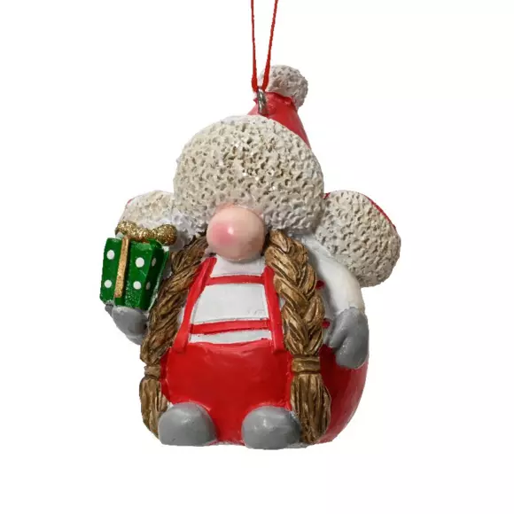 Lutin de Noël Meliss om op te hangen Rood 2