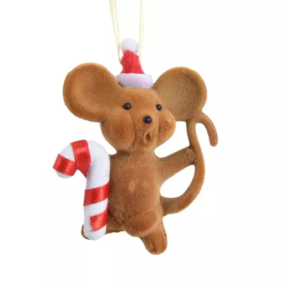 Ratón de Navidad Patzy Marrón 2