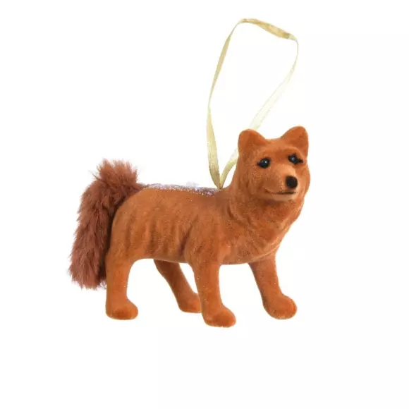 Zorro de Navidad para colgar Filou Marrón 2
