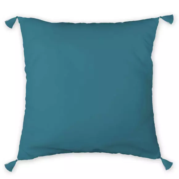 Coussin (40 x 40 cm) Jasmin Bleu 2