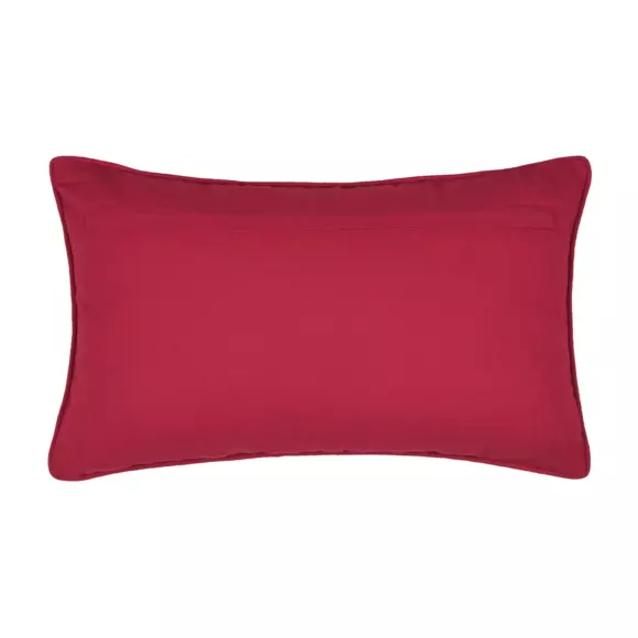 Cojín de Navidad rectangular (50 cm) Oswald rojo y multicolor

 3