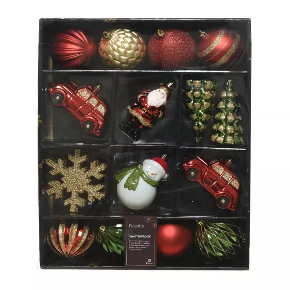 Kit de décoration de sapin de Noël Tradition Or 2