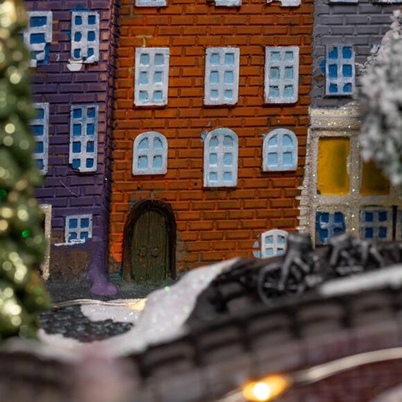 Village de Noël lumineux et musical Amsterdam 7