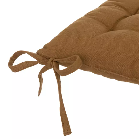 Stoelkussen vierkant Anjali Camel 2