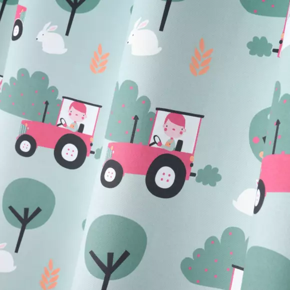 Cortina opaca para niño (140 x 260 cm) Tom Multicolor 2