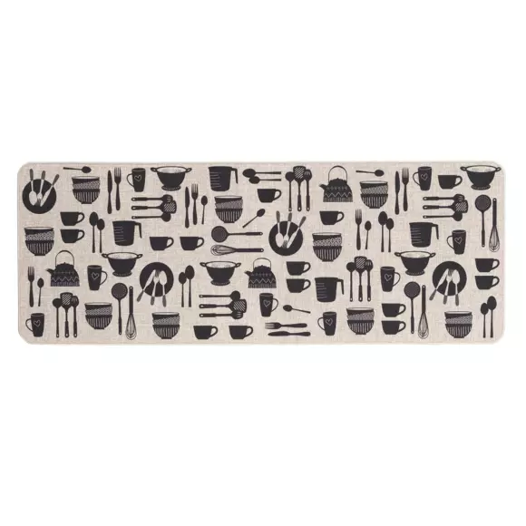 Alfombra de cocina (120 cm) Kitchen Beige 3