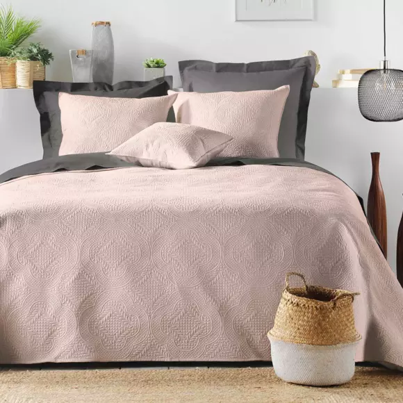 Housse de coussin (40 cm) Romane Rose 3