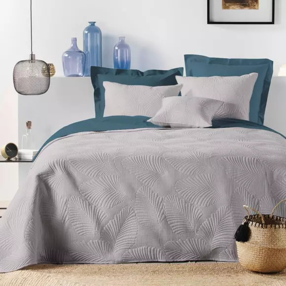 Housse de coussin (60 cm) Palombine Grise 3