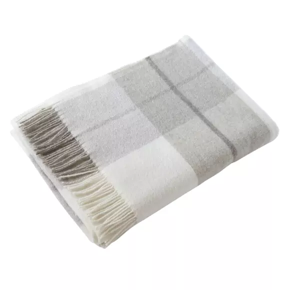 Plaid in lana (200 cm) Marius Beige