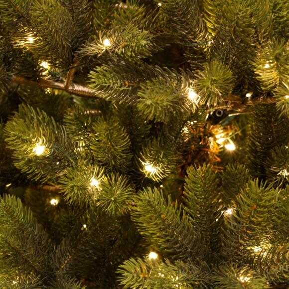 Künstlicher Weihnachtsbaum mit Beleuchtung für draußen Winnipeg H210 cm Tannengrün 3